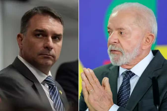 Pesquisa indica empate de Lula e Flávio Bolsonaro no 2º turno