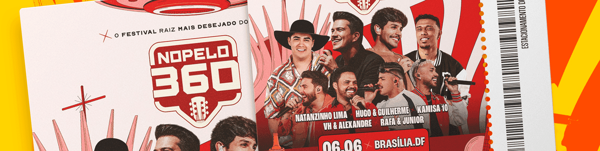 A Clube te leva pro No Pelo 360!