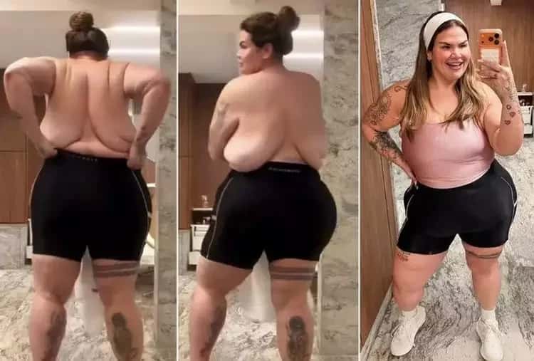 Após perder 85 kg, Thais Carla revela nova descoberta sobre o próprio corpo