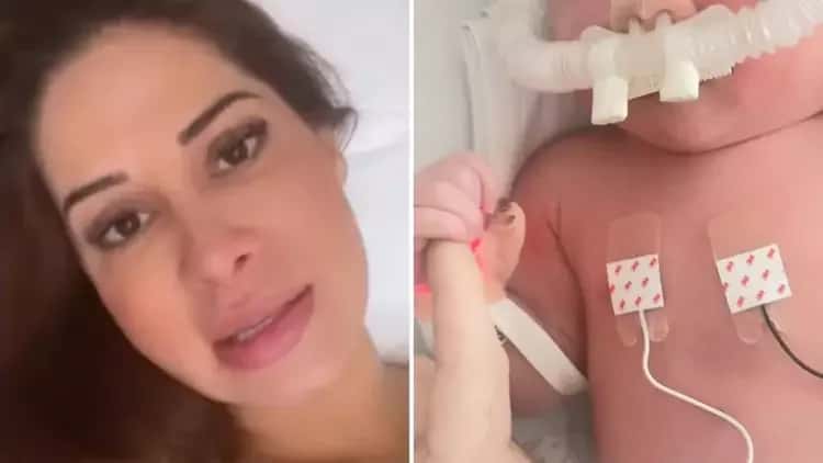 Maíra Cardi pede orações pela filha Eloah após piora de saúde