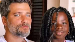 Bruno Gagliasso revela reação de Titi após estreia em desfile de moda