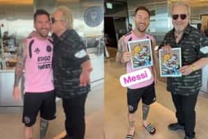 Messi realiza sonho de Carlos Villagrán, o Quico de ‘Chaves’: “Dia mais feliz”