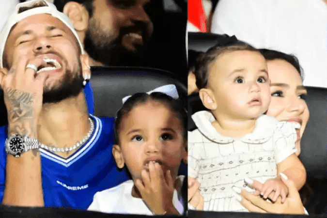 Neymar fecha circo para família e dança durante apresentação