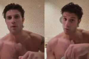 Chay Suede se pronuncia após atitude polêmica no Domingão