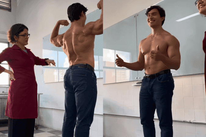Aula de anatomia que viralizou ocorreu em set de ‘O Agente Secreto’; entenda
