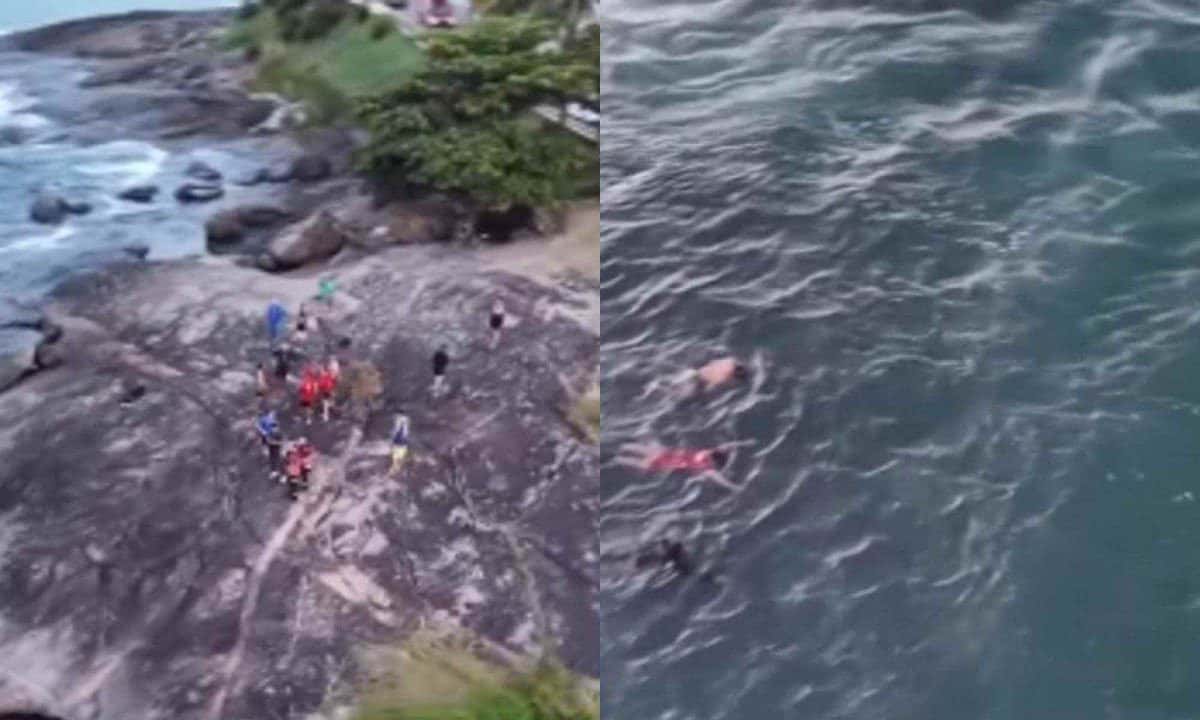 Guarapari: guarda-vidas de folga mobiliza bombeiros nas buscas por si mesmo