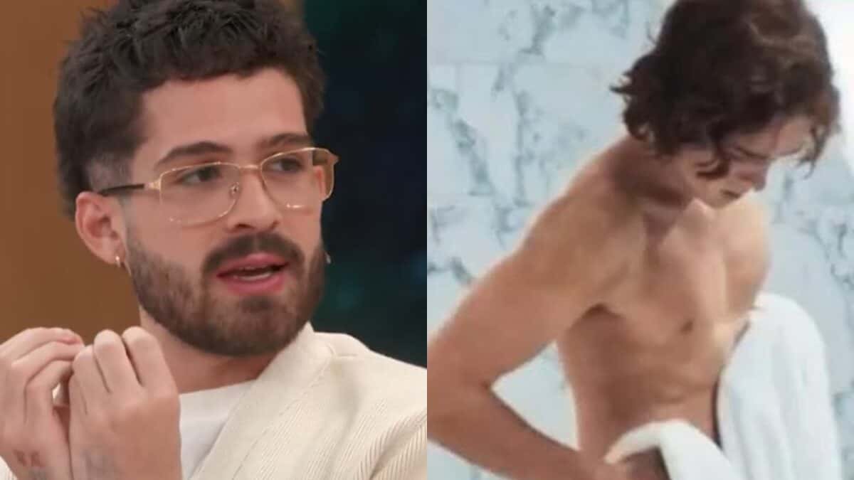 João Guilherme fala sobre cena de nudez no cinema e revela hábito pessoal: “Ando pelado em casa”