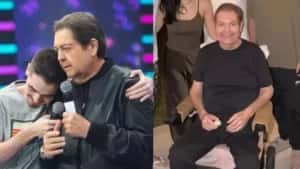 Filho de Faustão revela detalhe sobre saúde do pai após internação