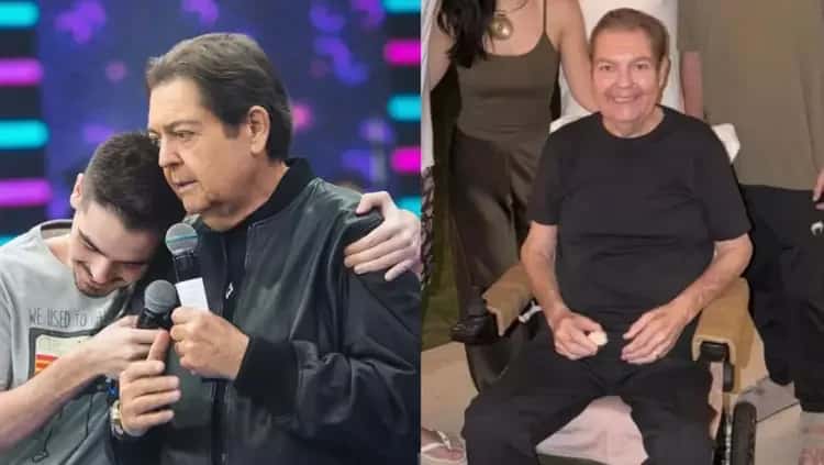 Filho de Faustão revela detalhe sobre saúde do pai após internação