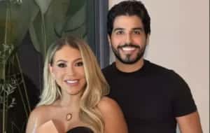 Iran Ângelo, ex de Hulk, aposta com noivo e comemora convocação de Neymar