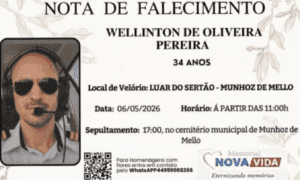 Corpo do piloto do avião que caiu em BH será sepultado nesta quarta (6/5)