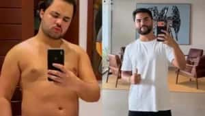 Lucas Guedez surpreende ao perder 15 kg em 6 meses e revela estratégia