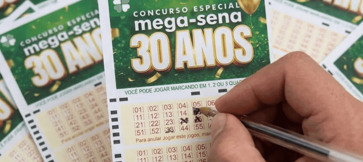 Apostas na Mega-Sena 30 anos começam neste domingo