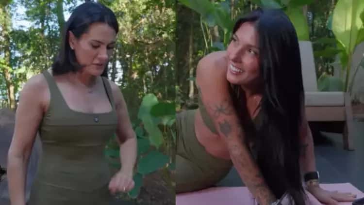 Mãe de Ana Castela surpreende em ensaio fitness com a filha