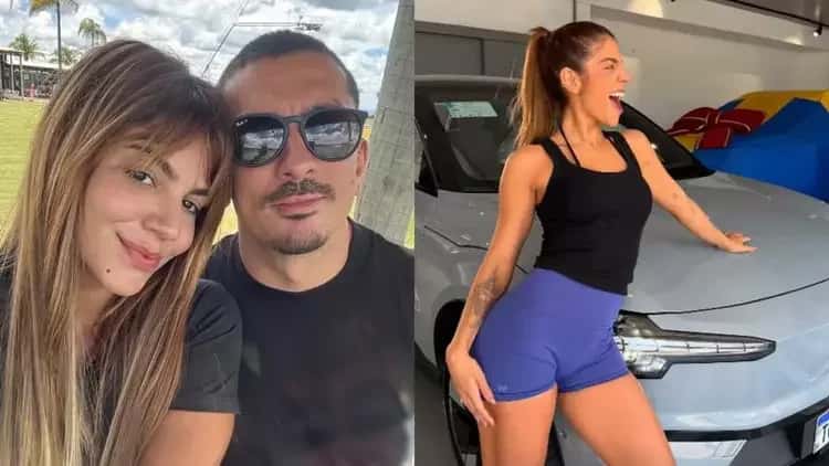Irmão de Anitta dá carro de luxo para Hariany Almeida e chama atenção