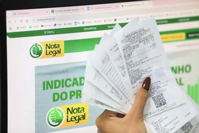 Prêmio de R$ 1 milhão do Nota legal vai para morador de Samambaia Sul