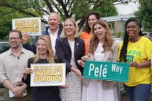 Nova York homenageia Pelé e Henry com nomes de ruas durante a Copa do Mundo