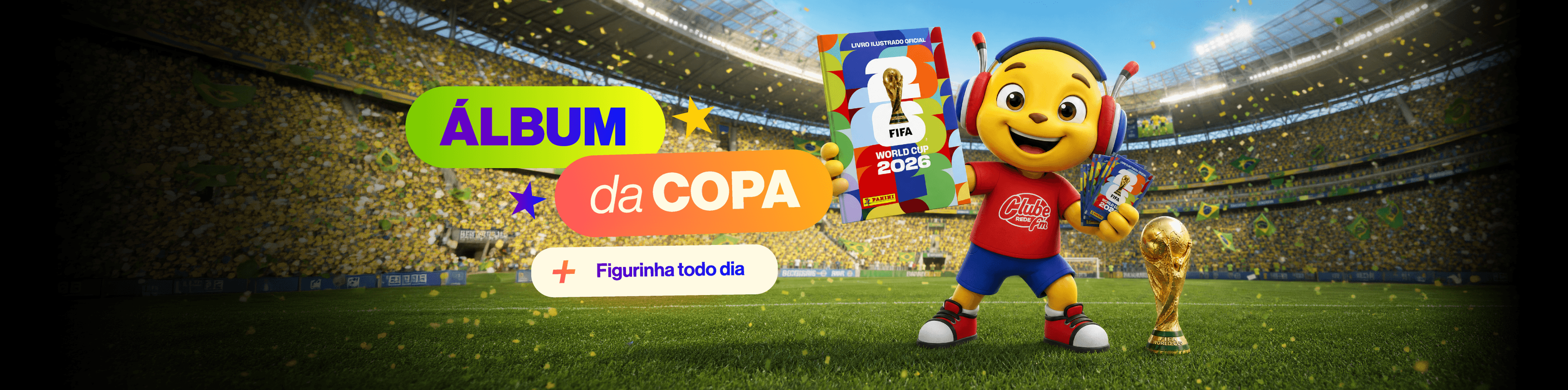 Álbum da Copa do Mundo na Clube