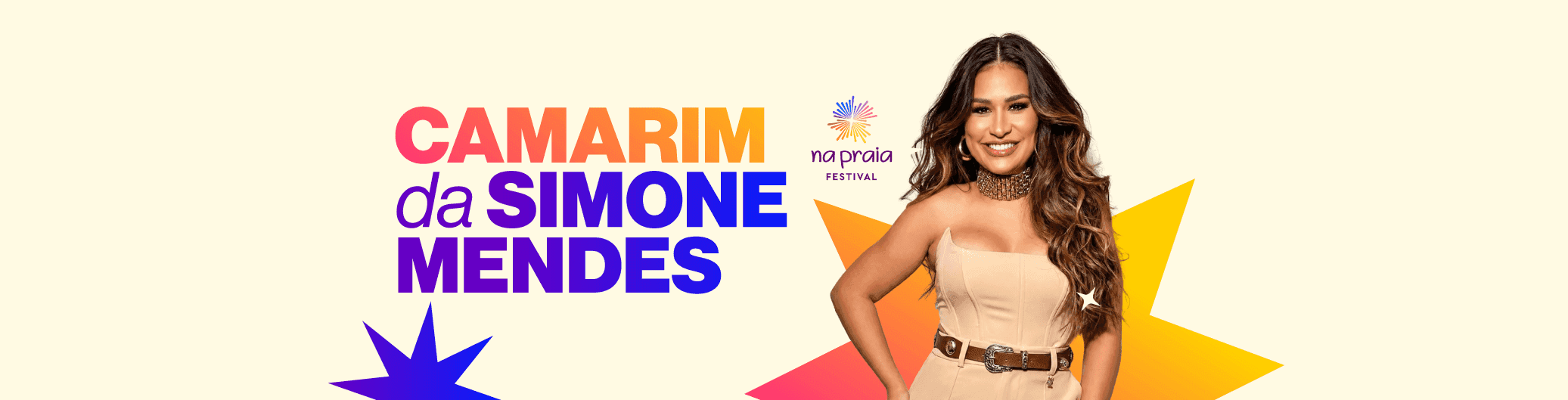 Camarim da Simone Mendes Na Praia
