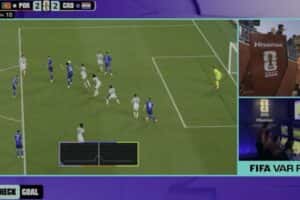 Bola tocou no cabelo? Entenda por que gol da Croácia foi anulado