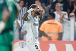 Gabigol admite atuação abaixo e defende Neymar após polêmica