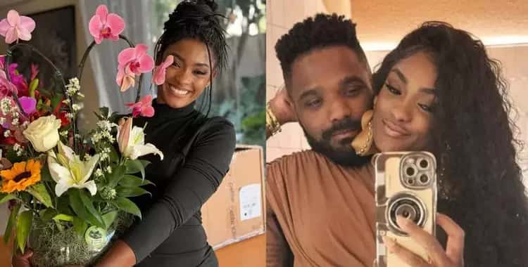Erika Januza ganha flores e agradece apoio após fim com Arlindinho