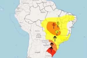 Sul e Sudeste sob alerta: veja como fica o tempo com o ciclone bomba