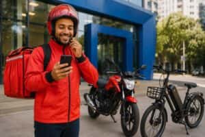 CAIXA fecha parceria com iFood para acesso de motoristas ao financiamento de motos e bicicletas elétricas