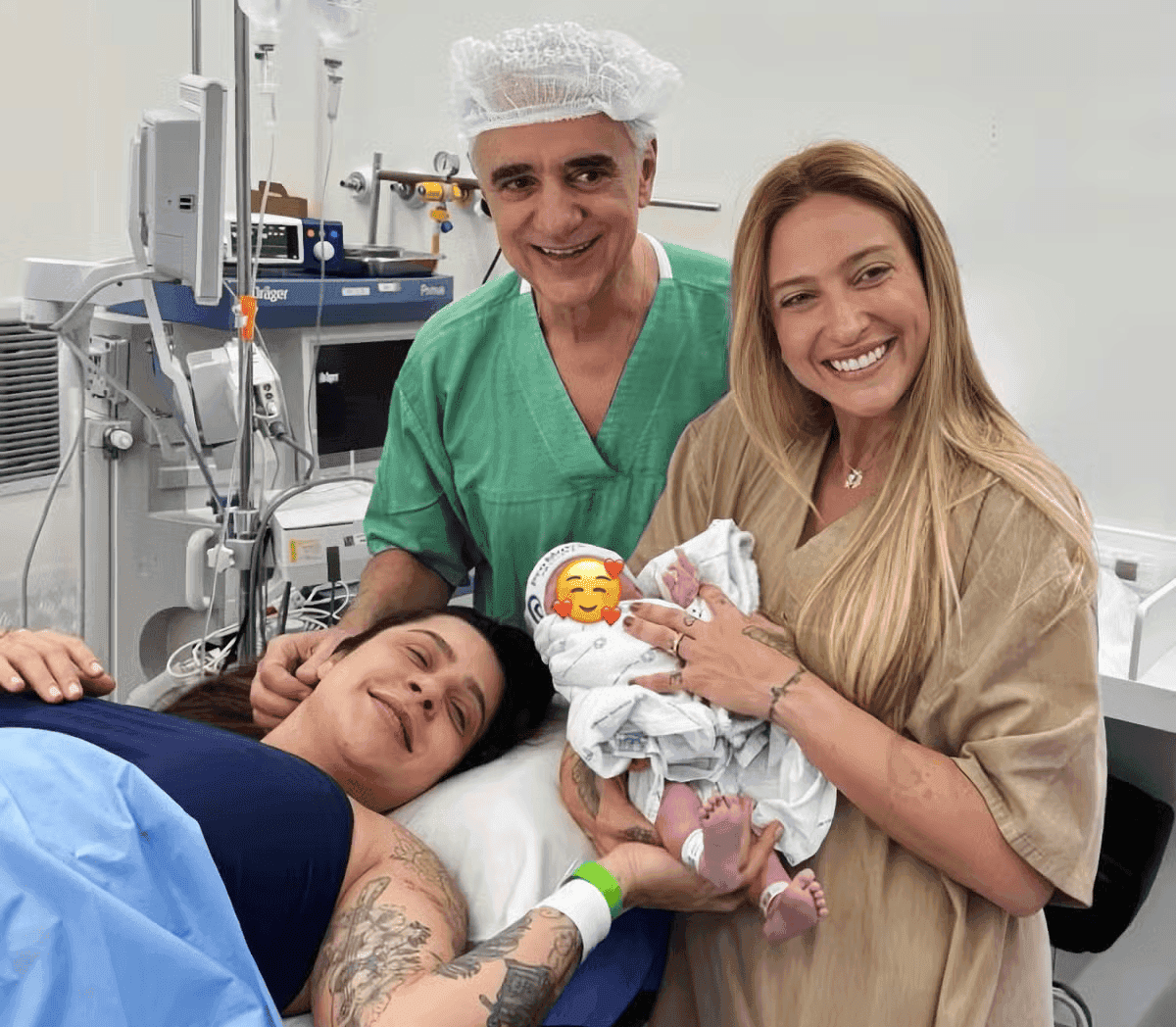 Obstetra revela detalhe curioso do parto do primeiro filho de Lauana Prado: “Nasceu na ordem inversa”