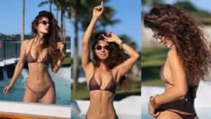 Paula Fernandes posa de biquíni fio-dental após término e faz reflexão