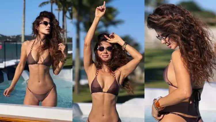 Paula Fernandes posa de biquíni fio-dental após término e faz reflexão