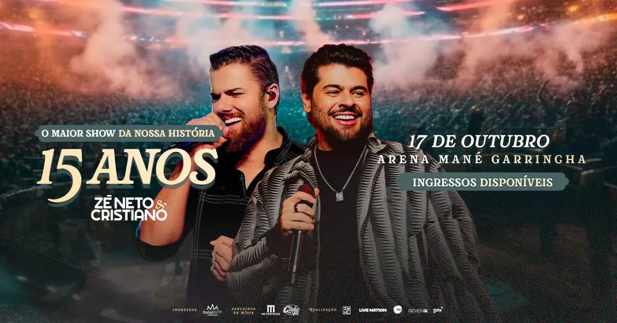 Zé Neto e Cristiano - 15 anos