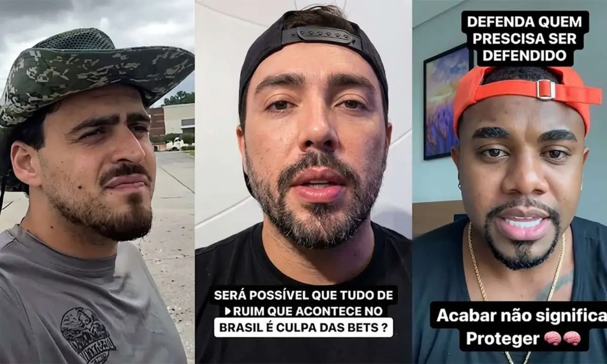 'Vão ter que trabalhar': web debocha de influenciadores após fim das bets