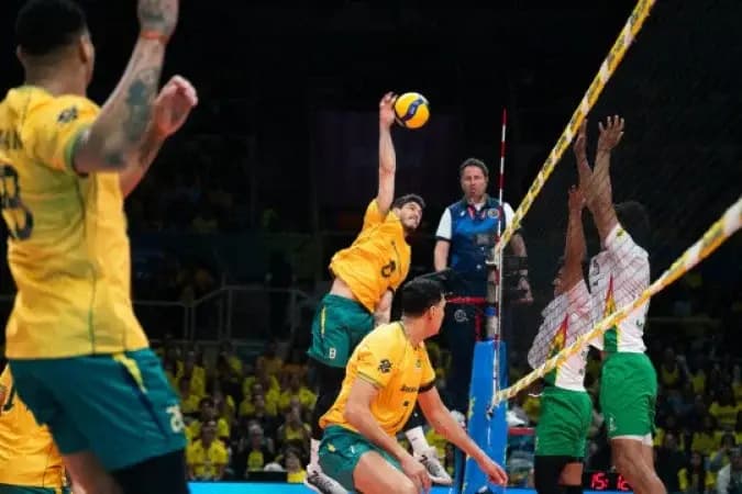 Pré-Olímpico: Seleção masculina de vôlei bate Bolívia por 3 a 0 no Rio