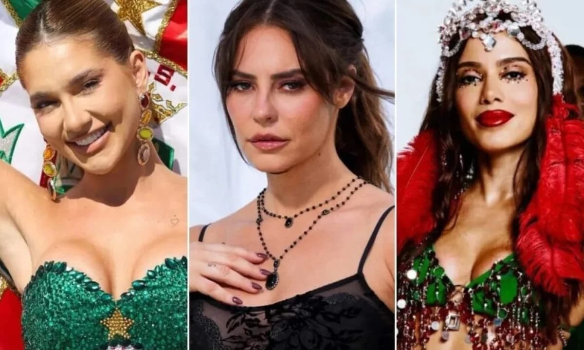 Paolla Oliveira é criticada por fãs de Virginia após elogiar Anitta rainha da Grande Rio