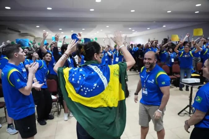 Brasil brilha em mundial de educação e conquista 8 medalhas na China