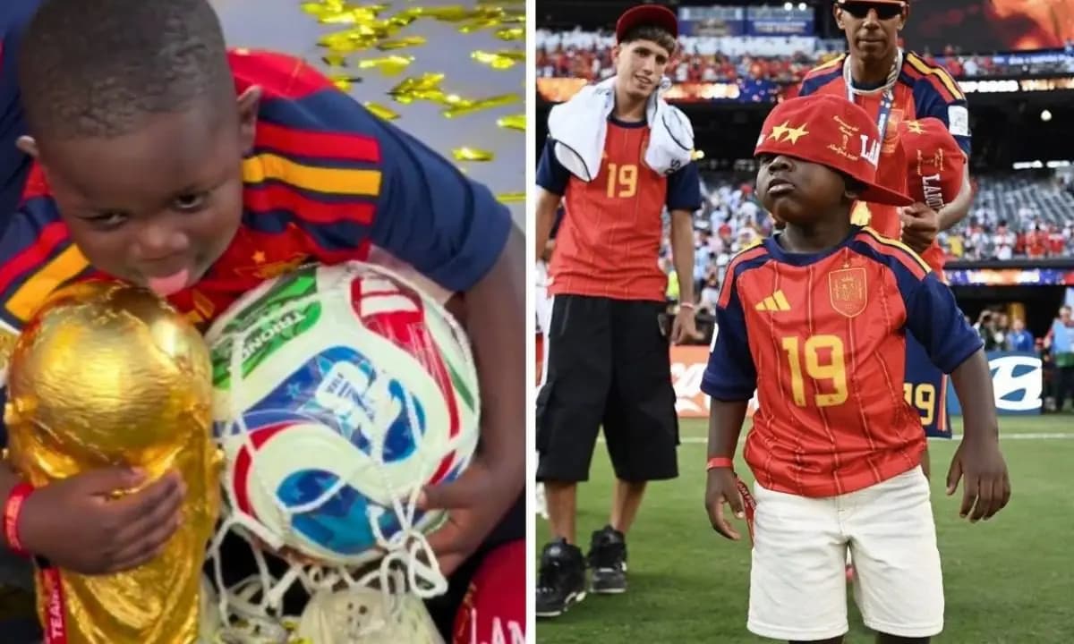 Irmão de Lamine Yamal vira mascote da Espanha e destaque na Copa