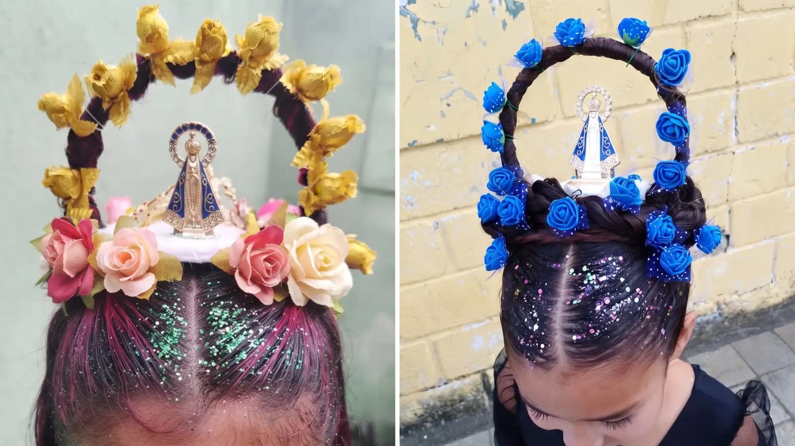 Estudantes transformam o Dia do Cabelo Maluco em homenagem à Padroeira do Brasil