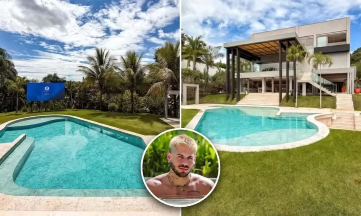 Zé Felipe aluga por R$ 120 mil por mês uma mansão de R$ 24 milhões em Goiânia