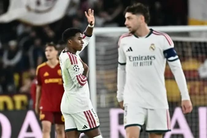 Champions League: resumo do dia tem virada do Real com gol de Endrick