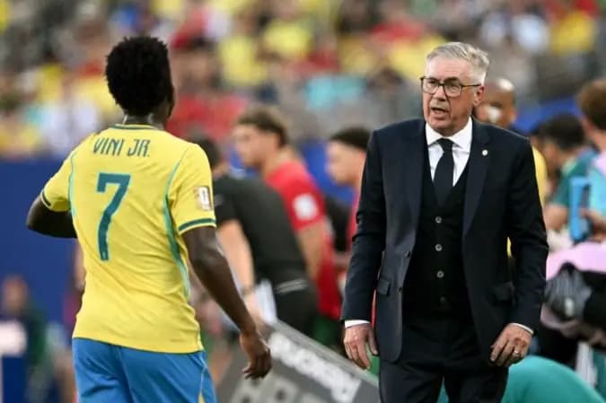 Ancelotti garante ao menos uma mudança na escalação do Brasil