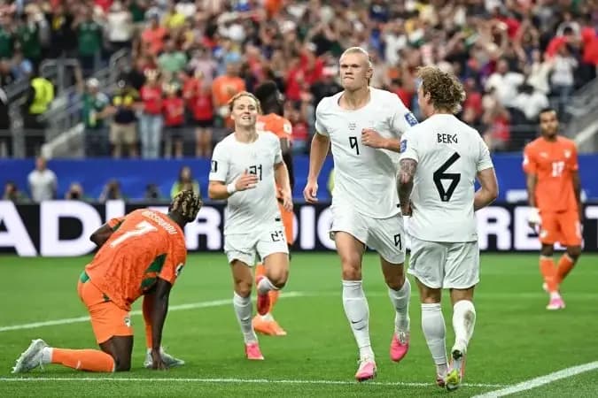 Noruega vence Costa do Marfim por 2 x 1 e enfrentará o Brasil nas oitavas