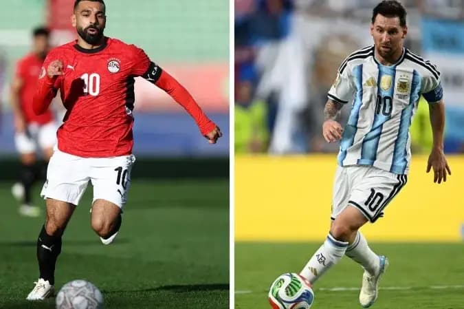 Argentina e Egito fazem duelo de campeões por vaga nas quartas