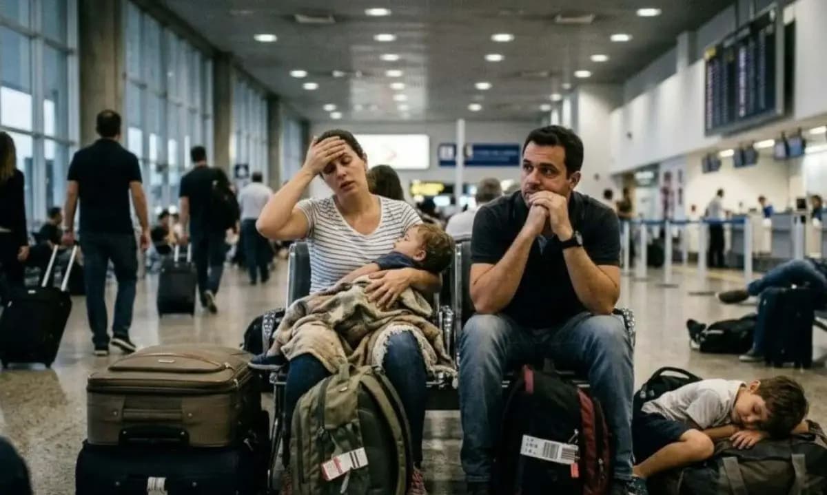Família vive pesadelo em viagem e ganha indenização de R$ 28 mil na Justiça