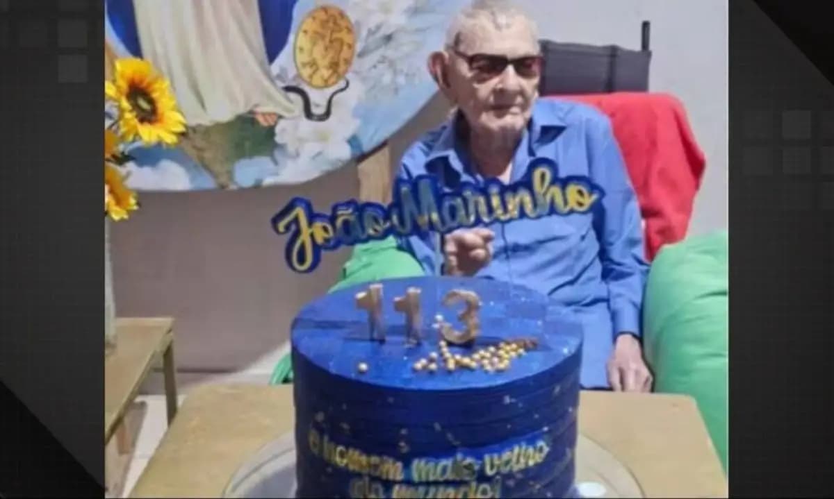 Brasileiro chega aos 114 anos como o homem mais velho do planeta