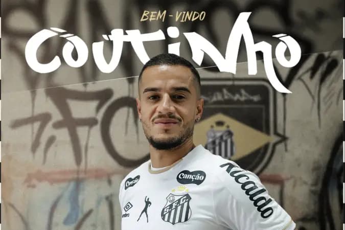 Santos oficializa a contratação de Philippe Coutinho até o fim de 2026