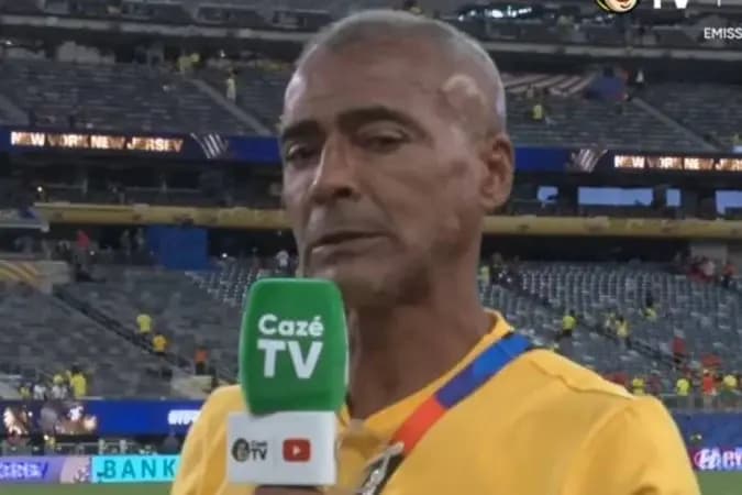 Pressionado por críticas, Romário abre mão do salário durante a Copa