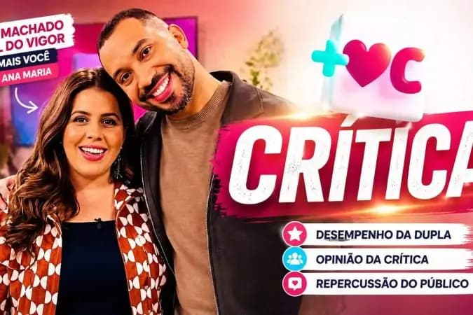 Tati Machado e Gil do Vigor mostram força própria no Mais Você sem Ana Maria Braga