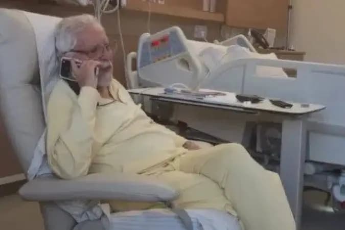 Internado, Carlos Alberto de Nóbrega aparece em vídeo falando com Raul Gil
