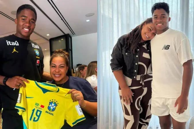 Mãe de Endrick deixa EUA rumo ao Brasil e possível crise familiar vem à tona